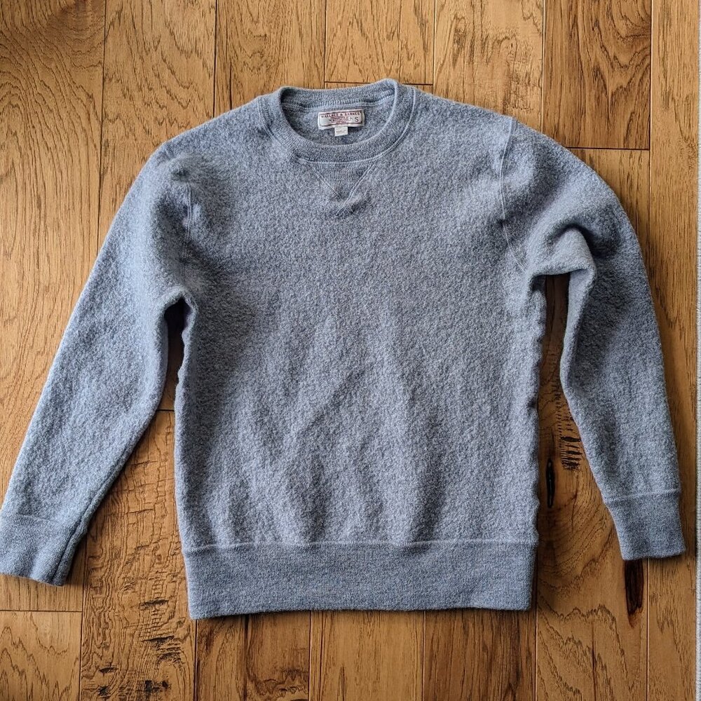 J. Crew Wallace Barnes 100% Merino Wool Thick Sweater Sweatshirt XS XXS